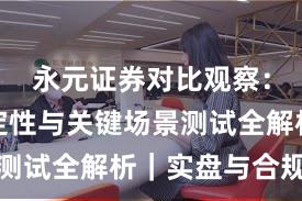 永元证券对比观察：系统稳定性与关键场景测试全解析｜实盘与合规版