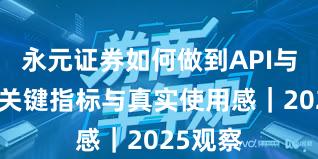 永元证券如何做到API与量化？关键指标与真实使用感｜2025观察