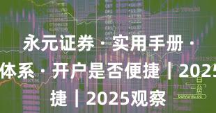 永元证券 · 实用手册 · 投教体系 · 开户是否便捷｜2025观察