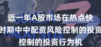 近一年A股市场在热点快速轮动时期中中配资风险控制的投资行为机